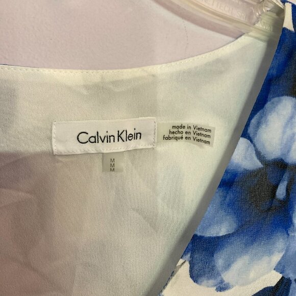 Calvin Klein Blouse, EUC, Size M - Picture 3 of 12